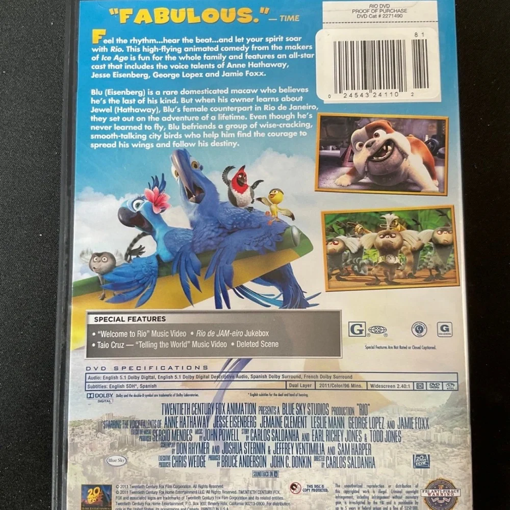 DVD Rio - Picture 2 of 4